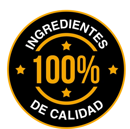 Ingredientes 100% de calidad